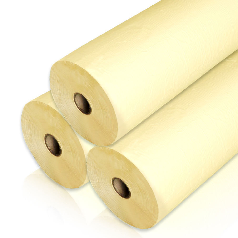 Good Adhesive Beige Color Crepe Paper Masking Tape Jumbo Roll