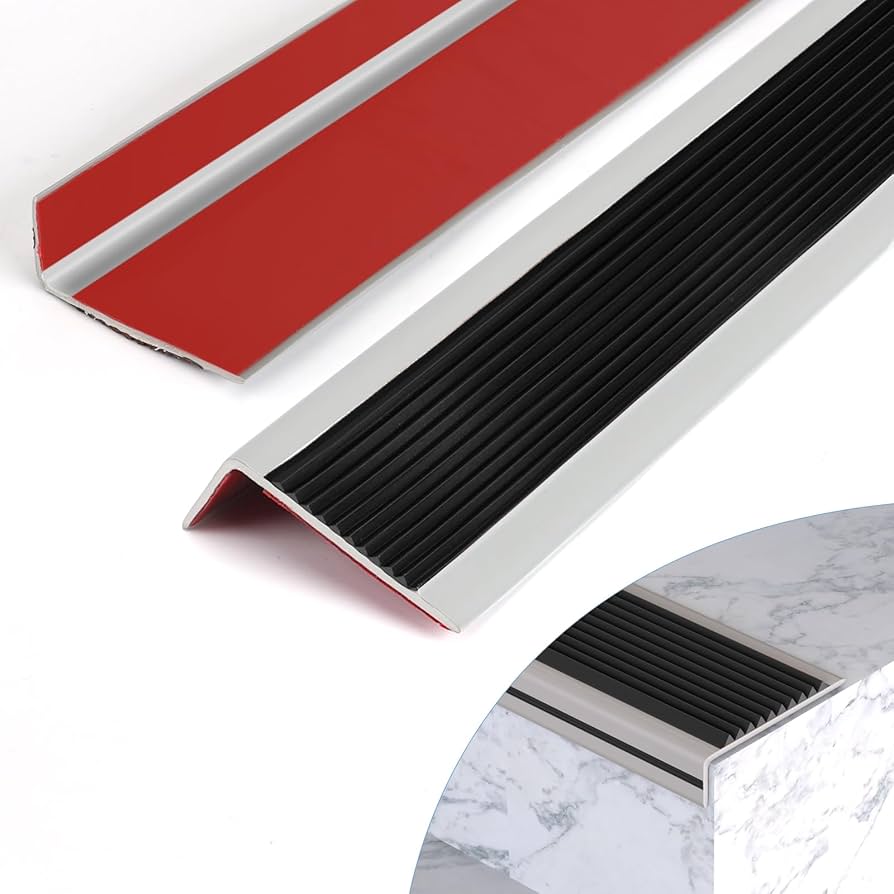 Wholesale L-Shape PVC Industrial Edge Protector Tape for Concrete Stairs - Waterproof & Abrasion Resistant