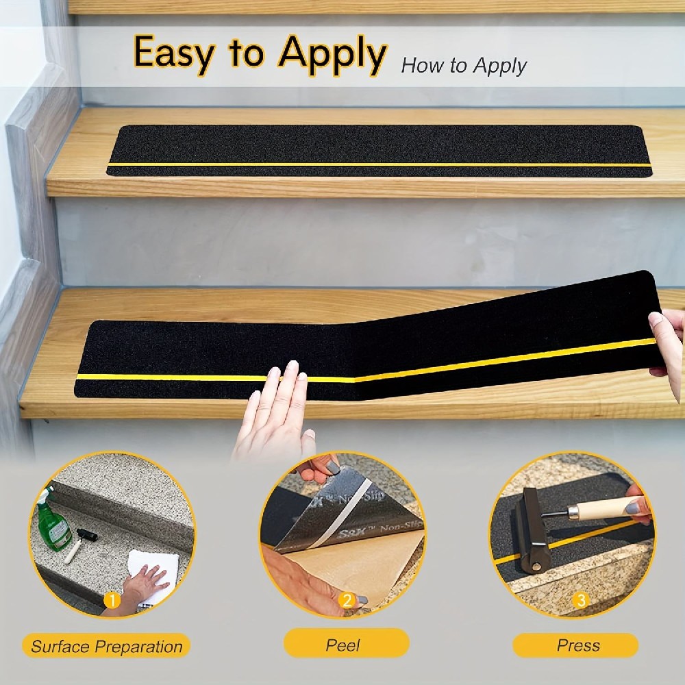 PET PVC Strip Luminous Anti Slip Glow in the Dark Tape Waterproof for Stairs Anti Slip Sheet Reflective Anti slip Tape