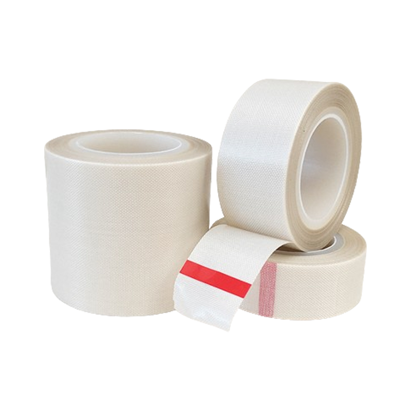 White Fabric Silicone Adhesive High Temperature Resistant Sealer Cloth PTFE Tape for Food