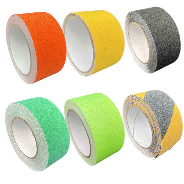 Customize Treads Safety Anti-slip Self Adhesive Tape Roll Waterproof Frosted Anti Slip Tape for Stairs Floor