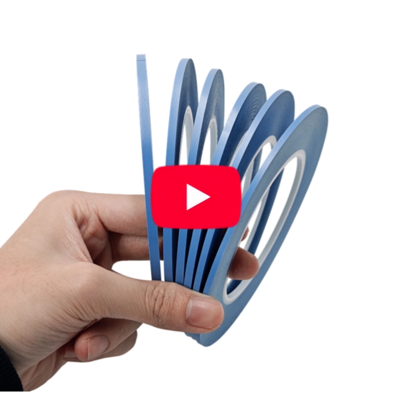 Single Sided PVC Fine Line Masking Tape