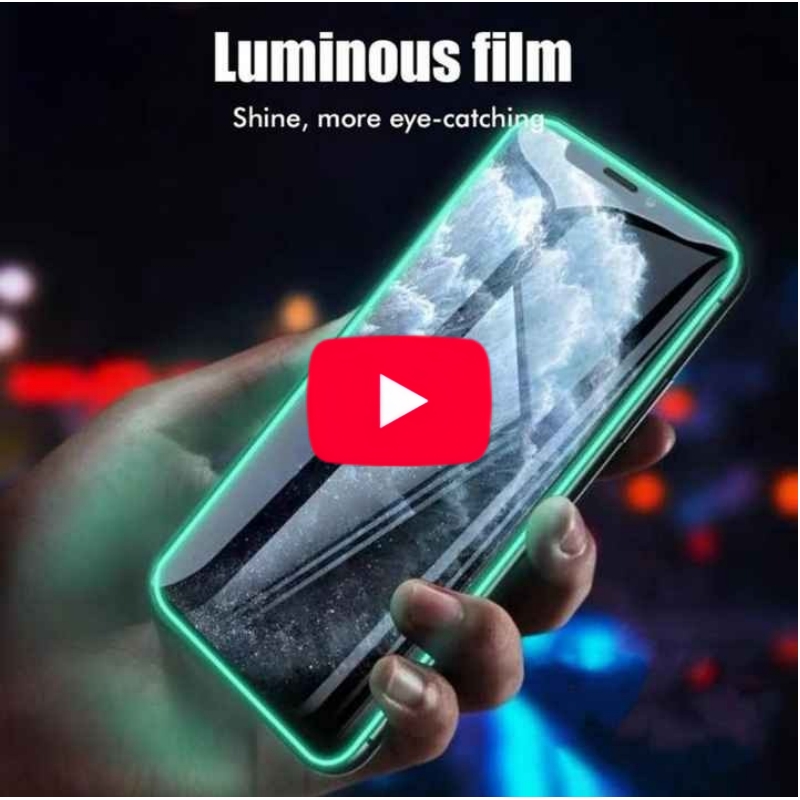 Glow in the Dark Tempered Glass Screen Protector Film
