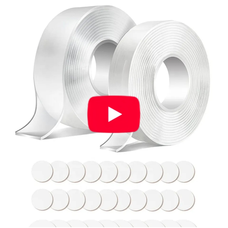 Reusable Transparent Grip Tape Nano Tape
