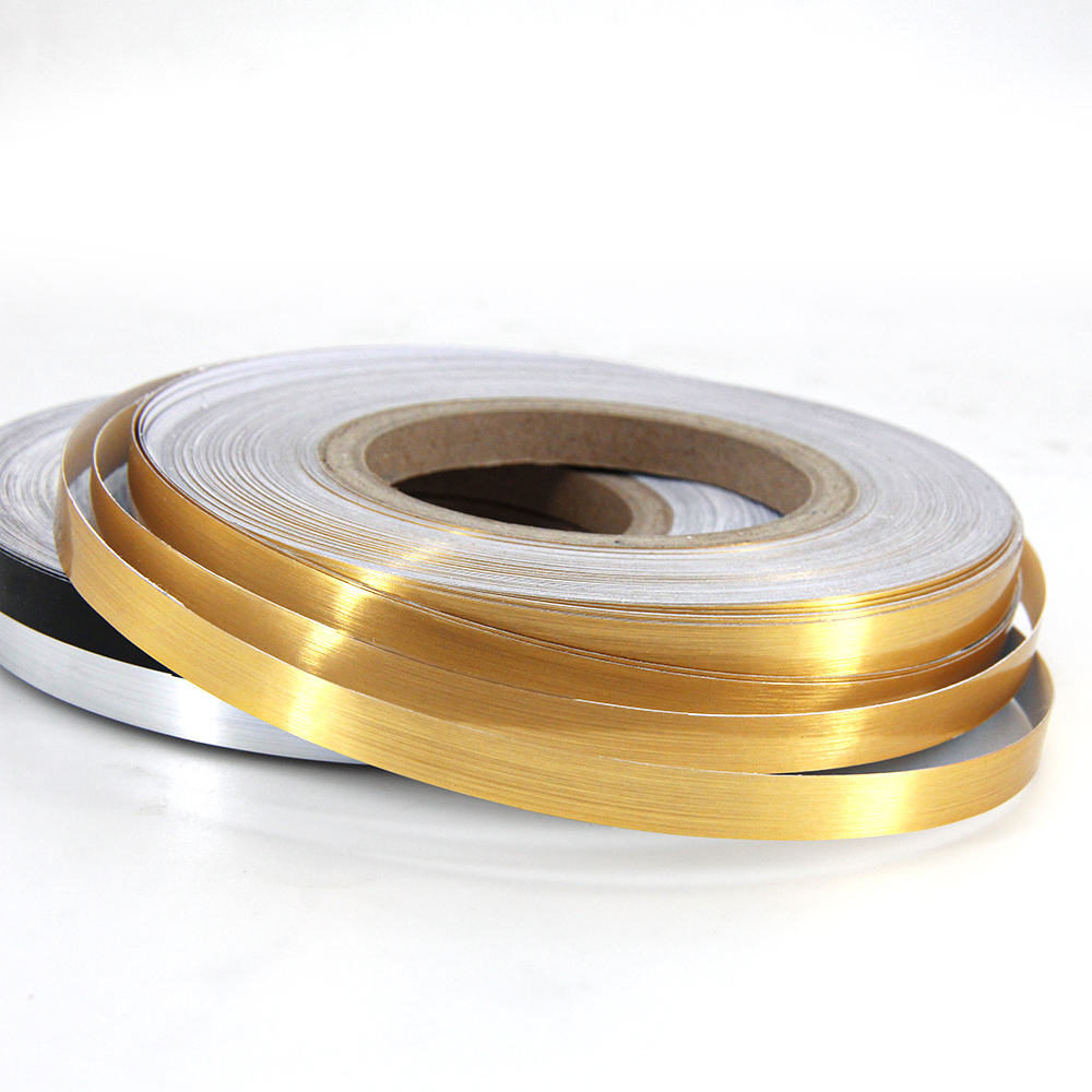 Gold Silver Foil Self Adhesive Seam Tape for Floor Wall Tile Waterproof Gap Strip Home Interior Decoration Use