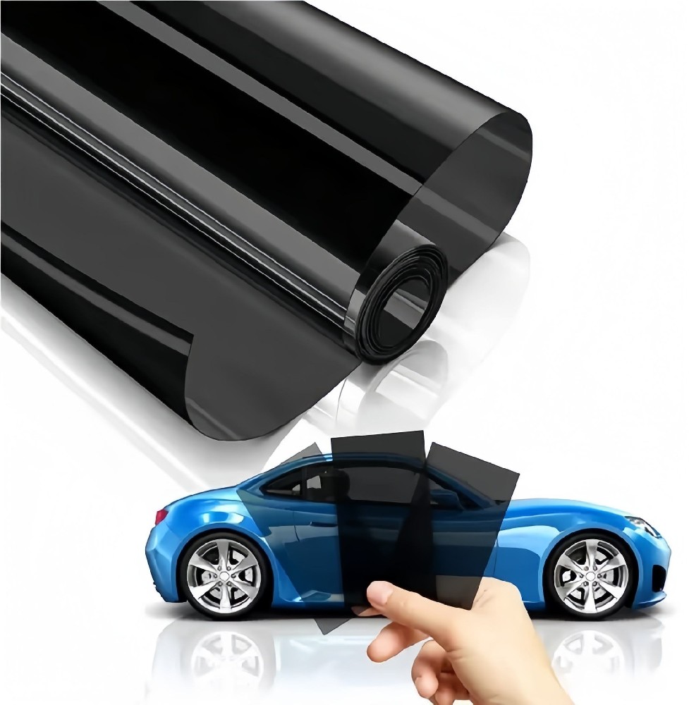 Window Tint Rolls Wholesale Black Color Dyed Film Carbon Window Film