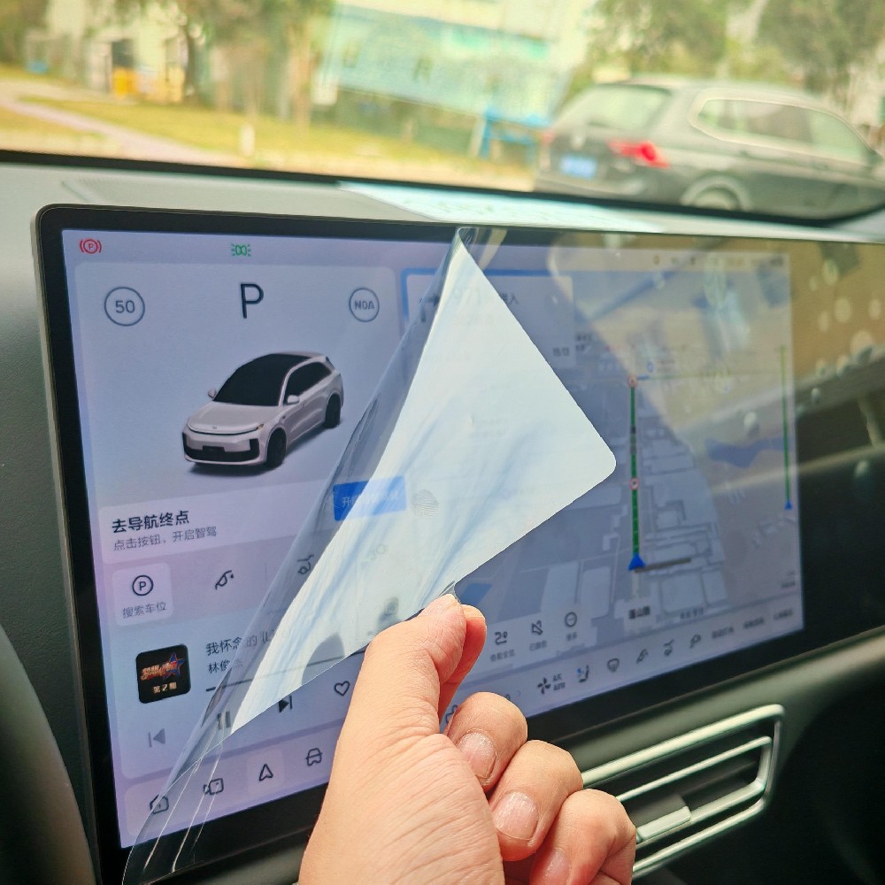 Wholesale High Clear Transparent PET Film for Screen Protection Soft Surface Protective Roll Film for Electronics Casting