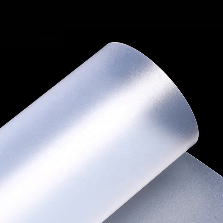 0.25mm Matte Textured PC Film for Electronics Insulation and Protection Components Transparent Plastic for Labels