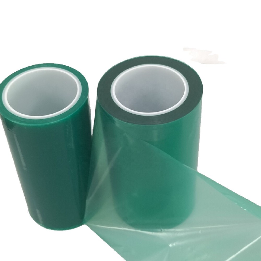 Green PE Film Acrylic Board Film Green Electrostatic Film High Viscosity Dustproof Glass Electrostatic Fil