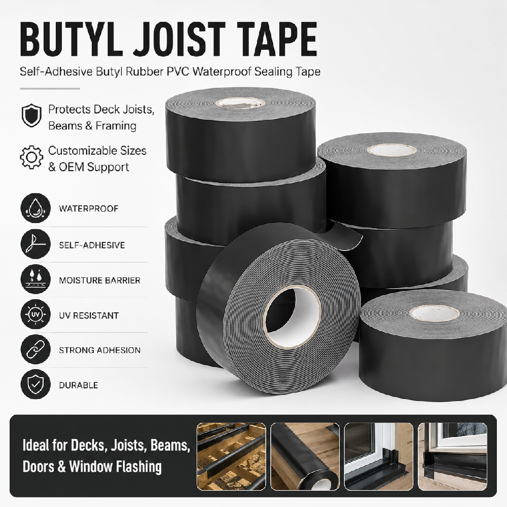 Deck Joist Butyl Waterproof Tape