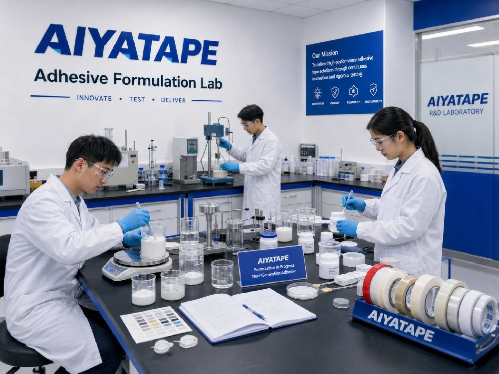 AIYATAPE Develops Next-Generation High-Performance Adhesive Tape in Its R&D Laboratory