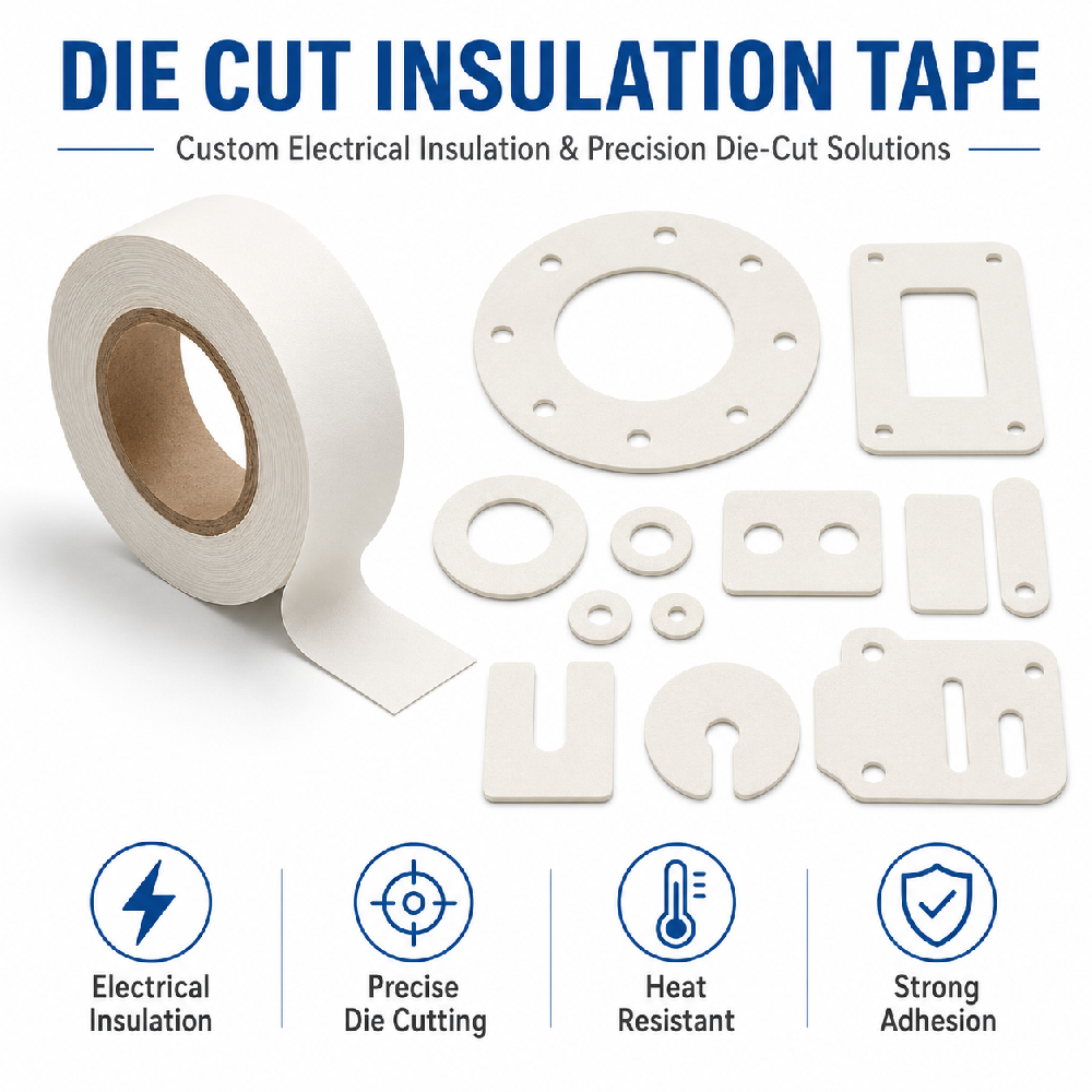 Custom Die Cut Insulation Tape | Electrical Insulation Parts