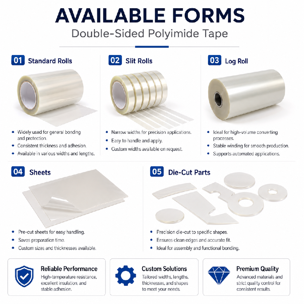 Double-Sided Polyimide Tape