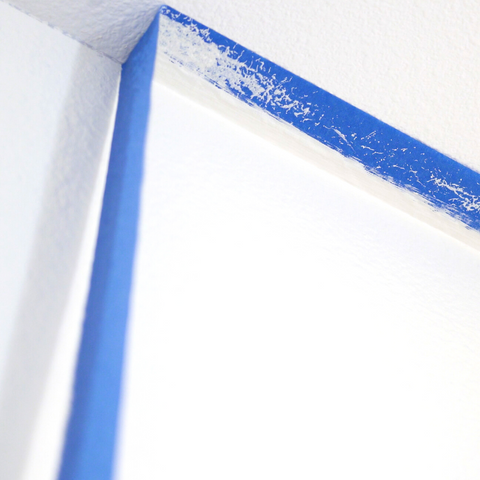 Blue painters masking tape painting paintjob brush