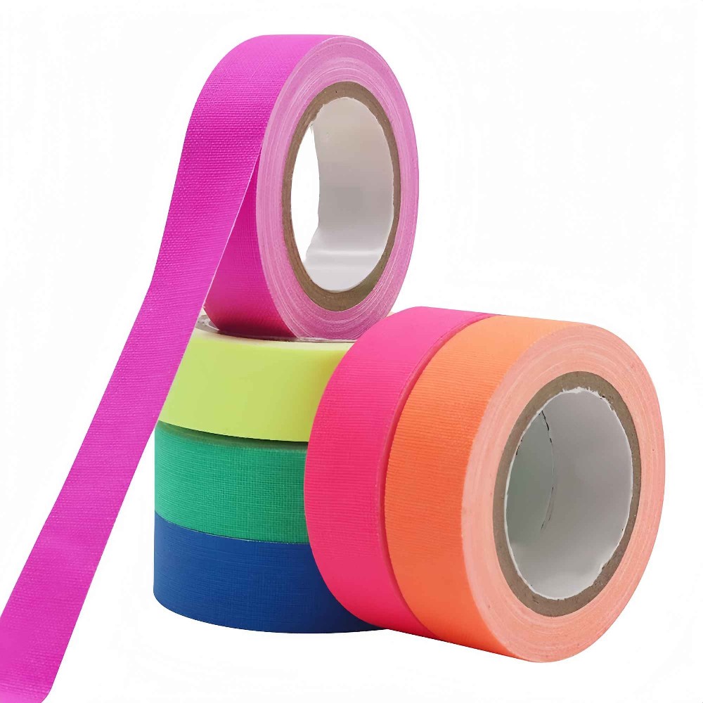 Fluorescent UV Cotton Tape