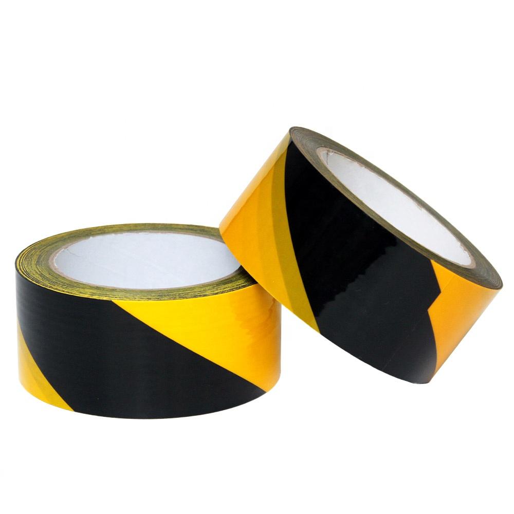 Black+Yellow Floor Marking Tape