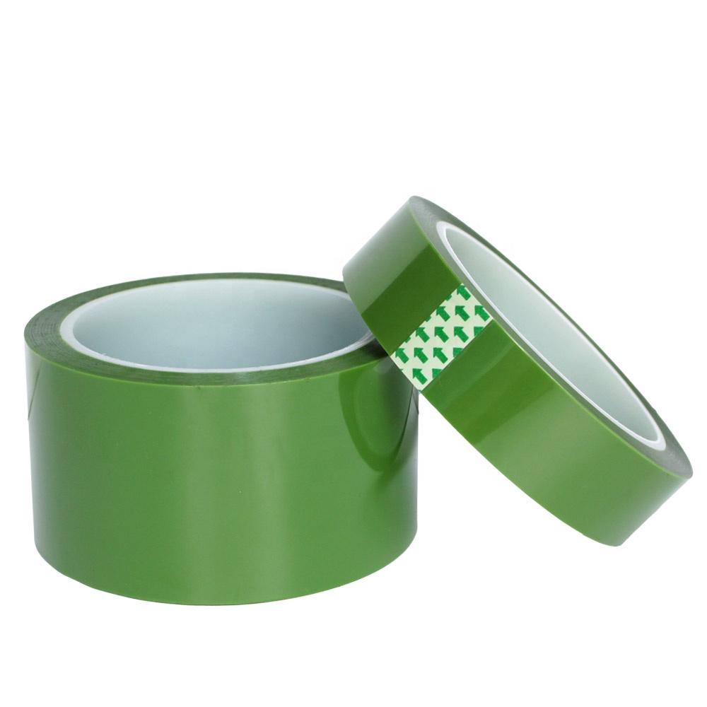 Deep Green Polyester Silicone Tape