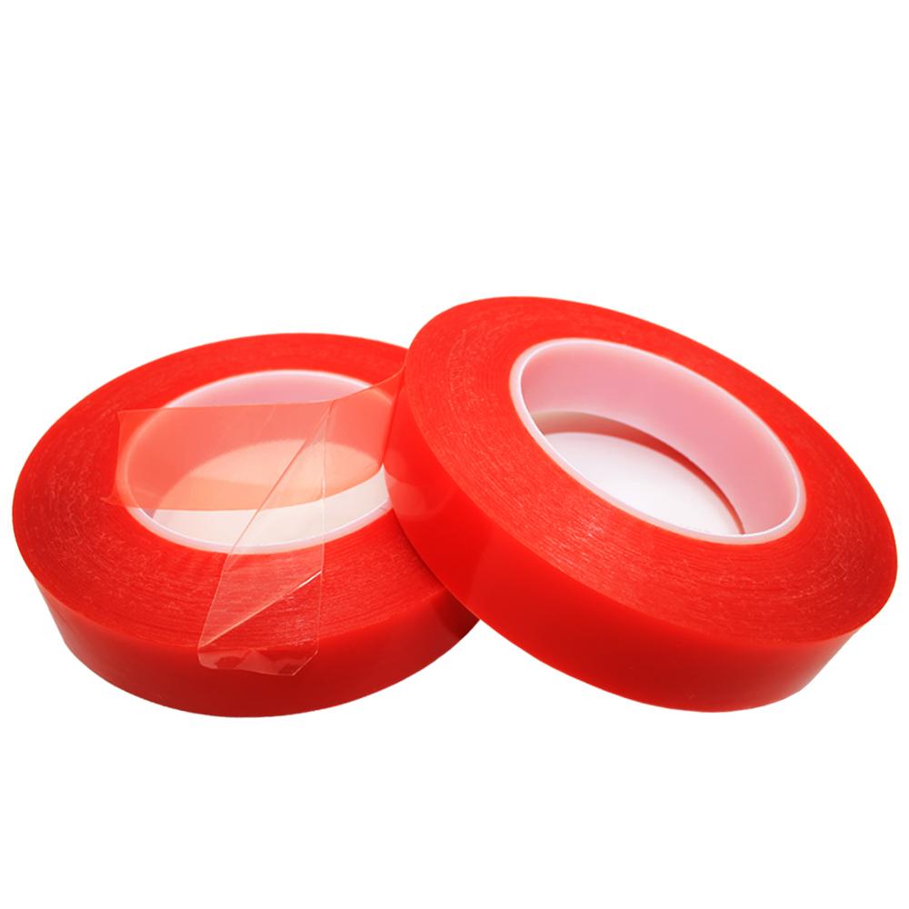 Double Sided PET Tape (Red Liner)