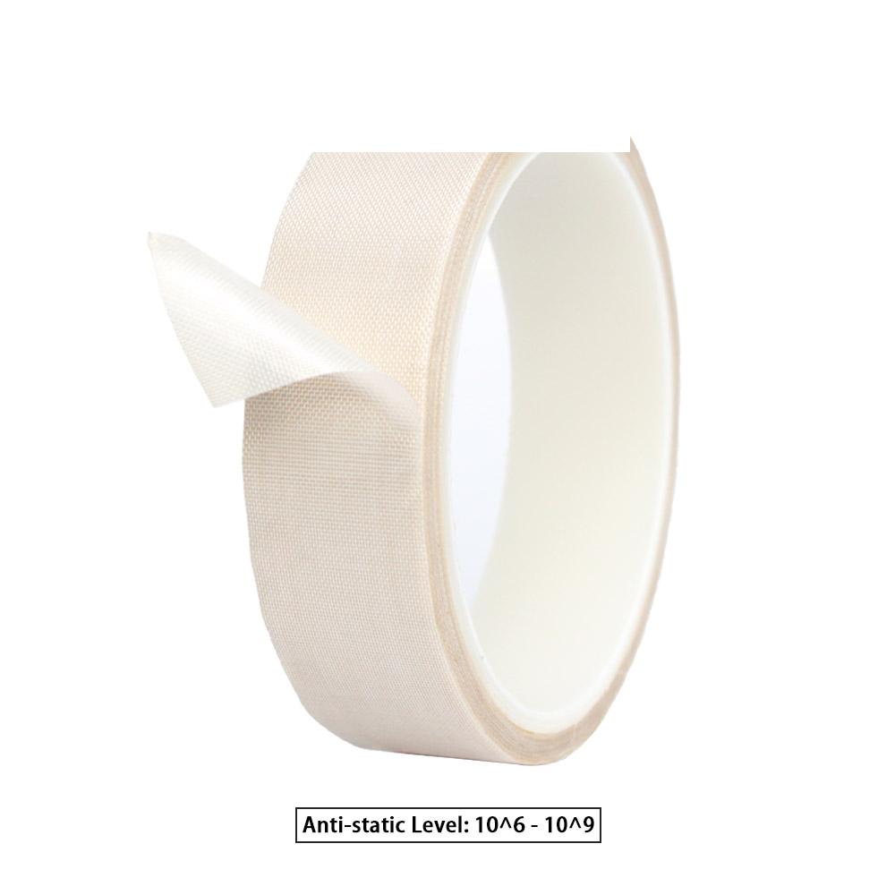 ESD White PTFE Coated Fiberglass Tape