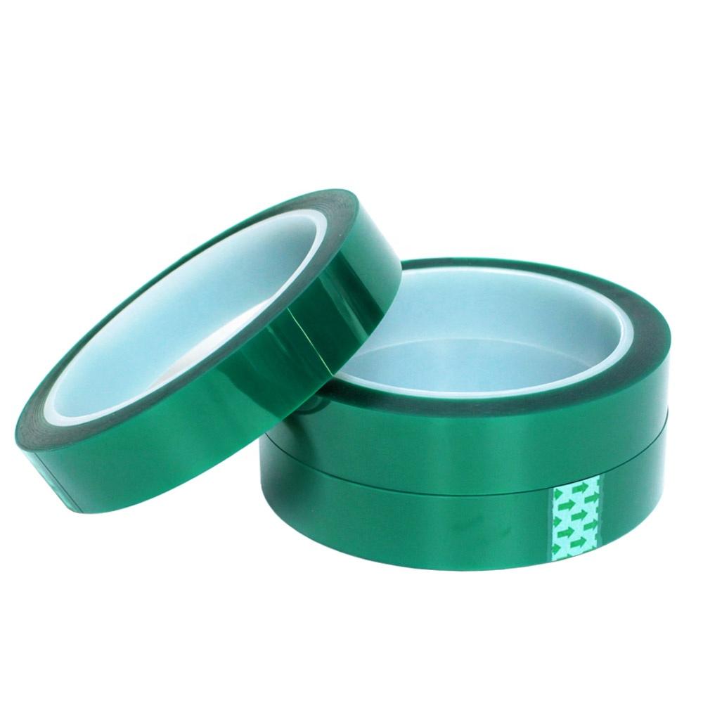 Green Polyester Silicone Tape