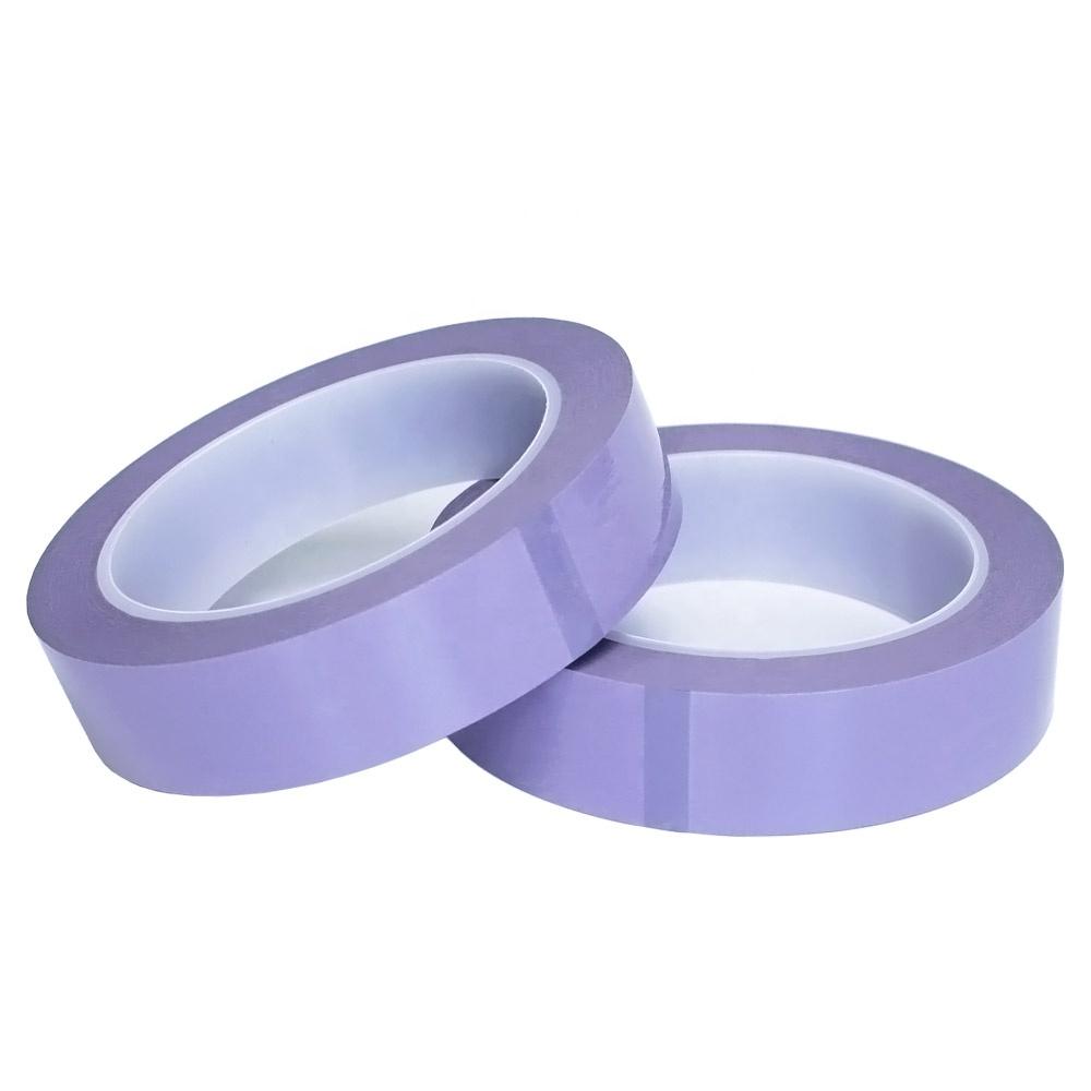 Purple Polyester Acrylic Tape