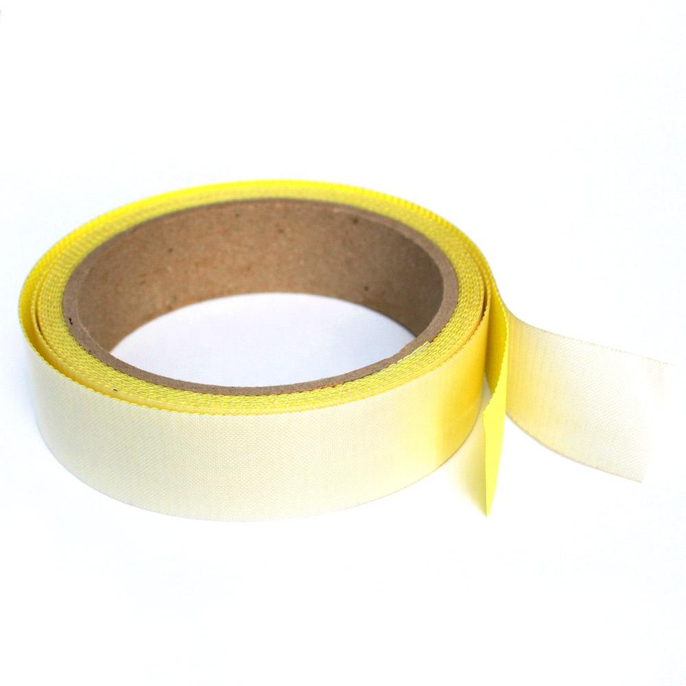 White PTFE Coated Fiberglass Tape with Liner